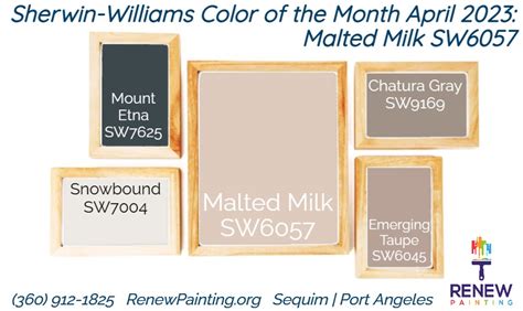 malted milk color of the month.